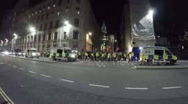 Extinction Rebellion Protestors March Past St Paul's
