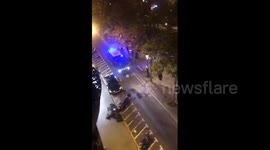 Catalonian protest Barcelona 17/10/19