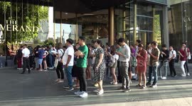 Apple fans queue for new iPhone 11 on first day of release in Thailand