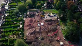 Human bones found at building site of former old people's home in Leicestershire