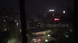 Check how the Typhoon Hagibis pass through in Shizuoka past October 12th 2019