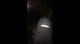 Crazy man spotted laughing like clown in bushes