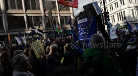 Tens of thousands march through London calling for People's Vote