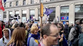 The Peoples Vote March Street View