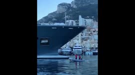 Mega Yatch spotted on monaco