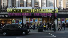 Forever 21 on London's Oxford Street closing down after retailer files for bankruptcy