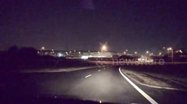 Pyramid UFO over the Pentagon, Dec 19 2018 BRIGHTNESS UP
