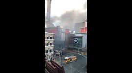Auckland Convention multiday Fire, New Zealand
