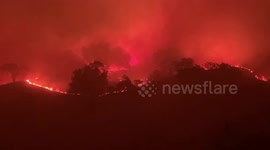 Tens of thousands evacuated in California as Kincade fire spreads