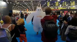 Baymax From The Movie Big Hero 6 Cosplay At The MCM Comic Con