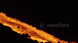 Piton de la Fournaise eruption 25 oct 2019