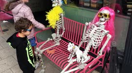 High street in Whitstable gets into the freaky Halloween spirit