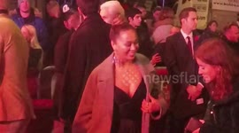 Wardrobe malfunction! Embarrassing moment Strictly's Katya Jones' dress is trod on by passerby at Pride of Britain awards