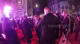 Glamorous celebs arrive at the prestigious Pride of Britain awards in London