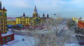 雾凇让额尔古纳秒变童话世界