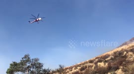 The Easy Fire in Simi Valley California