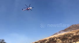 Newsflare Edit - The Easy Fire in Simi Valley California