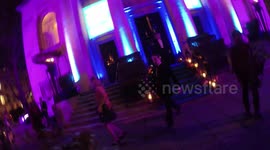 Georgia Toffolo, Keeley Hawes and Laura Whitmore Depart the UNICEF Halloween ball