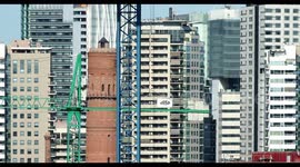 barcelona skyline shot from a high vantage point