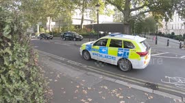 Chinese diplomat caught driving on wrong side of London road by cyclist