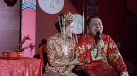 Seven-time best man cries tears of joy after finally getting married in China