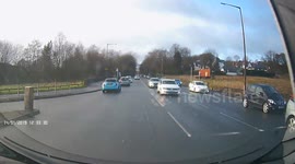 near head on collision