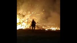 Riverside fire