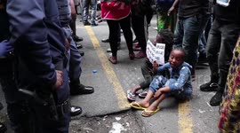 Refugee children traumatised by South African police