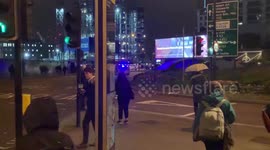 Vauxhall Bridge and surrounding Station closed down after abandoned vehicle found on Vauxhall Bridge