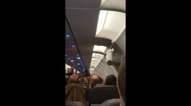 longer version of the video where A guy is seen smoking weed in American Airlines flight.