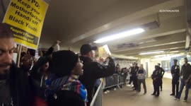 One thousand protesters voice anger at police actions in Brooklyn