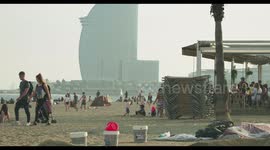 la barceloneta beach, barcelona