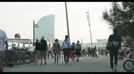 la barceloneta beach, barcelona