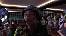 South African fans predict Rugby World Cup victory