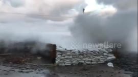 Oswego, NY Windstorm Creates Large Waves
