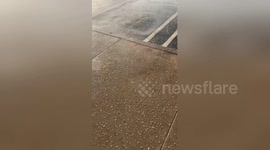 Newsflare Edit - Huntington Beach Hail storm