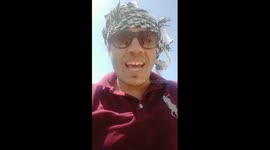 Tourist Records His Adventure In Camel Dahab Beach Walk