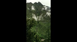 Sleeping beauty of Himalayas look at the peak