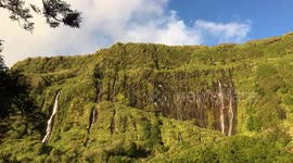 Breathtaking and spectacular view of Lagoa dos Patos, Azores island.