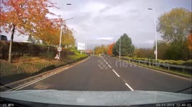 Driver blaming others for her bad driving