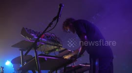 Colombian electronic music duo Mitú performs in Malmö, Sweden