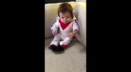 Baby Elvis Falling Down