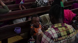 Foreign Nationals take refuge inside Central Methodist Church in Cape Town
