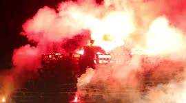 Annual Bonfire Night extravaganza lights up the sky in Rothwell, Leeds