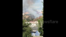Jake Fire hits Santa Clarita as California wildfires continue