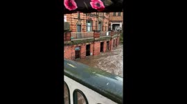 Sheffield Lady’s Bridge flooding 2019
