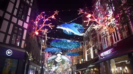 The Carnaby Street Christmas Lights Switch On