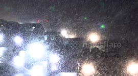 First snowfall of the season hits Toronto area