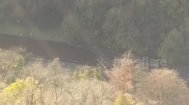 Flooding in Matlock Bath, Derbyshire