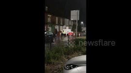 'What a guy': UK police officer seen dancing in the rain while diverting traffic